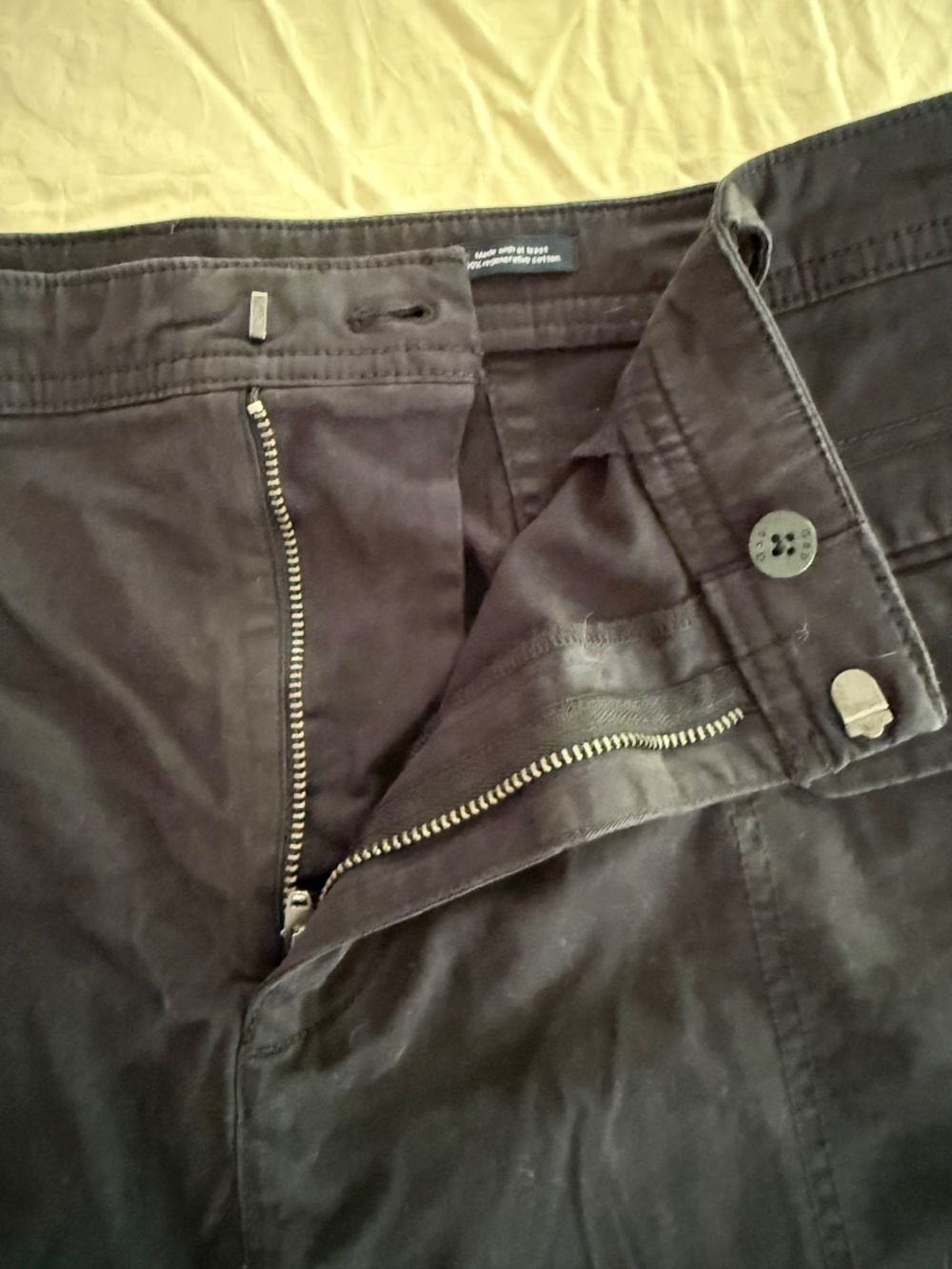 GAP Black Mini Cargo Skirt NWT size 12 - Picture 4 of 7
